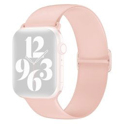 ELASTIC Apple Watch Szíj 9 / 8 / 7 (45mm) / 6 / SE / 5/4 (44 mm) / 3/2/1 (42 mm) rózsaszín