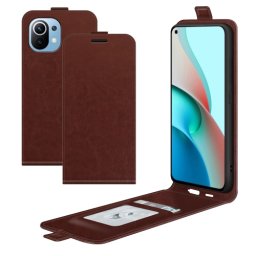 Flip tok Xiaomi Mi 11 Lite / 11 Lite 5G / 11 Lite NE 5G barna