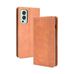 BUSINESS Pénztárca huzat OnePlus Nord 2 5G barna