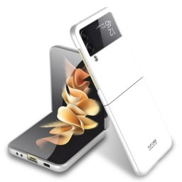 GKK műanyag borítás Samsung Galaxy Z Flip 3 5G fehér