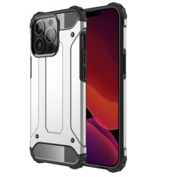 TOUGH Védőburkolat Apple iPhone 13 Pro ezüst színű