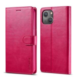 IMEEKE Wallet tok Apple iPhone 13 rózsaszín