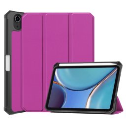 LEATHER Flip tok Apple iPad mini 2021 lila