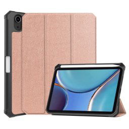 LEATHER Flip tok Apple iPad mini 2021 arany