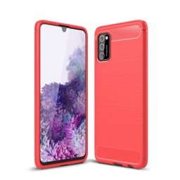 FLEXI TPU burkolat Samsung Galaxy A03s piros