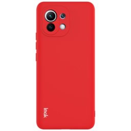 IMAK RUBBER Gumi borítás Xiaomi Mi 11 piros