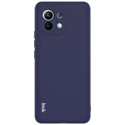 IMAK RUBBER Gumi borítás Xiaomi Mi 11 sötétkék
