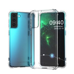 AIRBAG Extra strapabíró burkolat Samsung Galaxy S21 FE 5G átlátszó