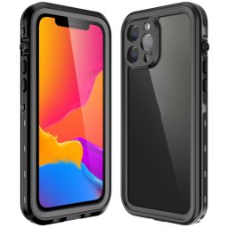 SOLID Kétoldalas borító Apple iPhone 13 Pro Max fekete