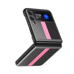 CARBON Védőburkolat Samsung Galaxy Z Flip 3 5G rózsaszín