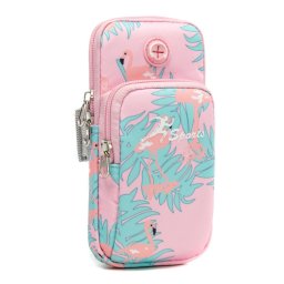 NYÁR Univerzális sport mobiltelefon-tok akár 6,5" FLAMINGO átlóval