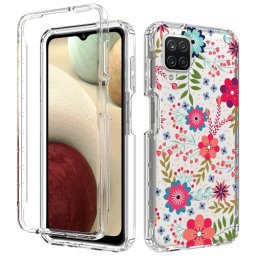 DUAL ART tartós huzat Samsung Galaxy A12 / M12 FLOWERS