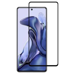 3D edzett üveg Xiaomi 11T / 11T Pro fekete