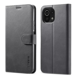 IMEEKE Wallet tok Xiaomi Mi 11 fekete