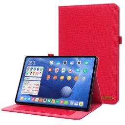 FABRIC Flip tok Xiaomi Pad 5 / Xiaomi Pad 5 Pro piros telefonhoz