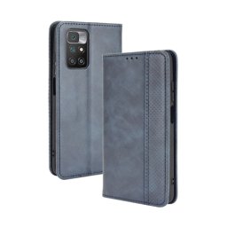 BUSINESS pénztárca huzat Xiaomi Redmi 10 / Redmi 10 2022 kék