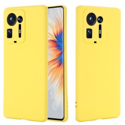 RUBBER Gumi borítás Xiaomi Mix 4 sárga