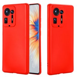 RUBBER Gumi borítás Xiaomi Mix 4 piros