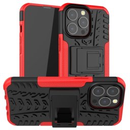 STAND Extra strapabíró tok Apple iPhone 13 Pro piros