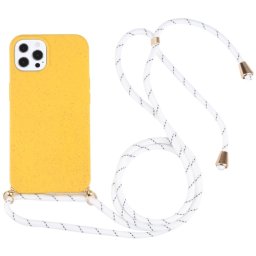ROPE Huzat húzózsinórral Apple iPhone 13 Pro Max sárga