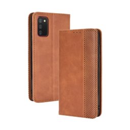 BUSINESS pénztárcavédő Samsung Galaxy A03s barna