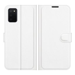 LITCHI Védő terjed Samsung Galaxy A03s fehér