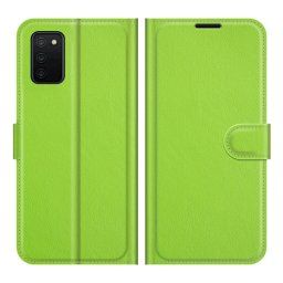 LITCHI védőburkolat Samsung Galaxy A03s zöld