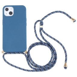 ROPE Huzat zsinórral Apple iPhone 13 kék