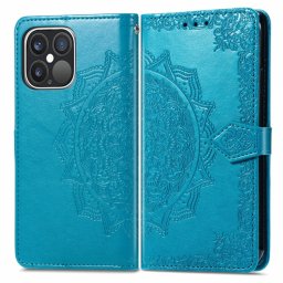ART Pénztárca borító Apple iPhone 13 Pro ORNAMENT kék