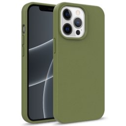 ECO RUBBER Védőtok Apple iPhone 13 Pro sötétzöld