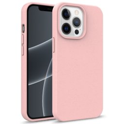 ECO RUBBER védőtok Apple iPhone 13 Pro Max Pink