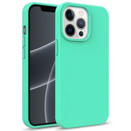 ECO RUBBER Védőtok Apple iPhone 13 Pro Max világoszöld