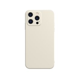 RUBBER Védőburkolat Apple iPhone 13 Pro Max bézs