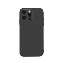 RUBBER Védőburkolat Apple iPhone 13 Pro Max fekete