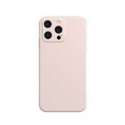 RUBBER Védőburkolat Apple iPhone 13 Pro Max rózsaszín