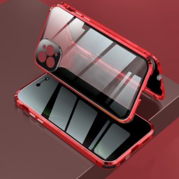 Mágneses tok 360 Apple iPhone 11 Pro Max piros