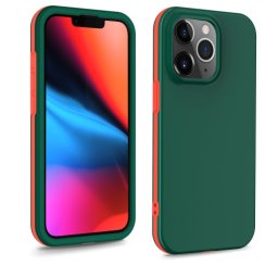 DUAL COLOR Tartós tok Apple iPhone 13 Pro Max zöld