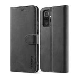 IMEEKE pénztárca borító Xiaomi Redmi 10 / Redmi 10 2022 fekete