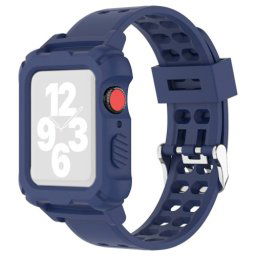 GLACIER Védőtok szíjjal Apple Watch 6 / SE / 5/4 44mm kék