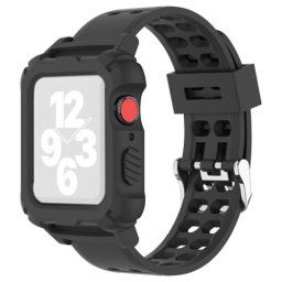 GLACIER Védőtok szíjjal Apple Watch 6 / SE / 5/4 44mm fekete
