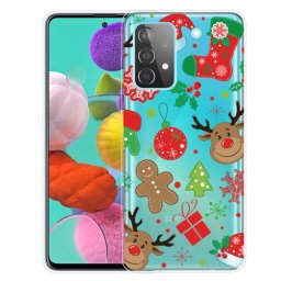 ART CHRISTMAS szilikon borítás Samsung Galaxy A32 5G / M32 5G GINGERBREAD