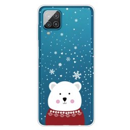 ART CHRISTMAS Szilikon huzat Samsung Galaxy A12 / M12 BEAR