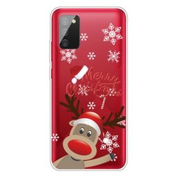 ART CHRISTMAS Szilikon huzat Samsung Galaxy A03s DEER