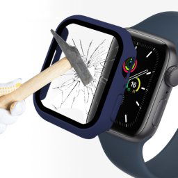 ENKAY tok edzett üveggel az Apple Watch 9 / 8 / 7 (41mm) kék készülékhez