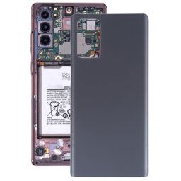 Hátlap (akkumulátor fedél) Samsung Galaxy Note 20 fekete