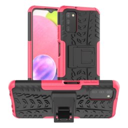 STAND Extra strapabíró tok Samsung Galaxy A03s rózsaszín