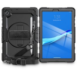 TECH-PROTECT SOLID 360 borító Lenovo Tab M10 Plus (TB-X606F / TB-X606L / ZA5T0081CZ / ZA5V0206CZ) fekete