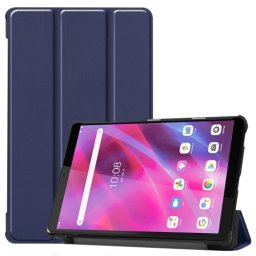 LEATHER Flip tok Lenovo Tab M8 (TB-8505F) / M8 3. generációs sötétkék