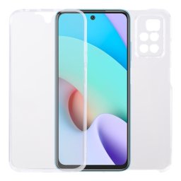 Kétoldalas védőburkolat Xiaomi Redmi 10 / Redmi 10 2022 átlátszó
