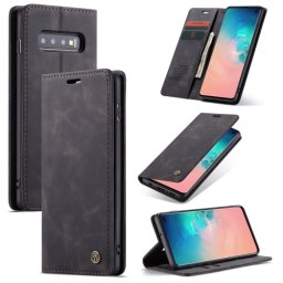 CASEME Flip tok Samsung Galaxy S10 Plus fekete